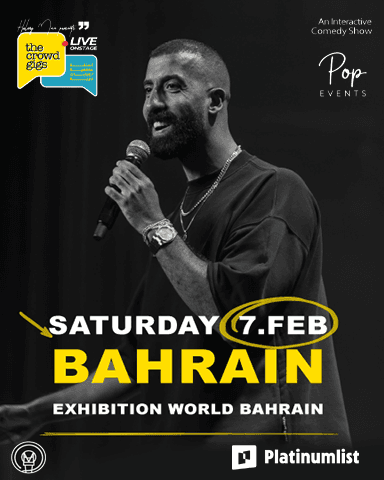 Mohamed Helmy live comedy show poster